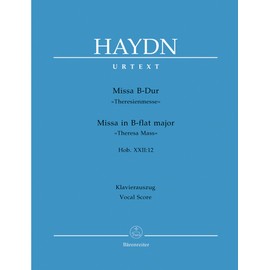 Missa B-Dur Hob 22/12 (Theresienmesse). Klavierauszug