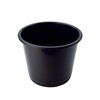 Deflecto CP025YTBLK 14 Litre Plastic Waste Bin - Black