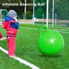 Pure Color Inflatable Bouncing Ball Kids Jumping Hop Ball with