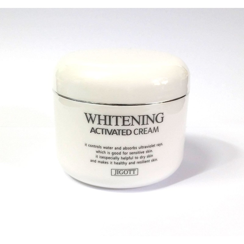 JIGOTT Whitening Activating Cream, 3.4 fl oz (100 ml), Whitening