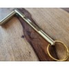 Solid Brass Custom Elevator Door Key, Single Drop Key