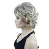 Lydell Short Soft Super Curly Wig Layered Natural Movement Synthetic