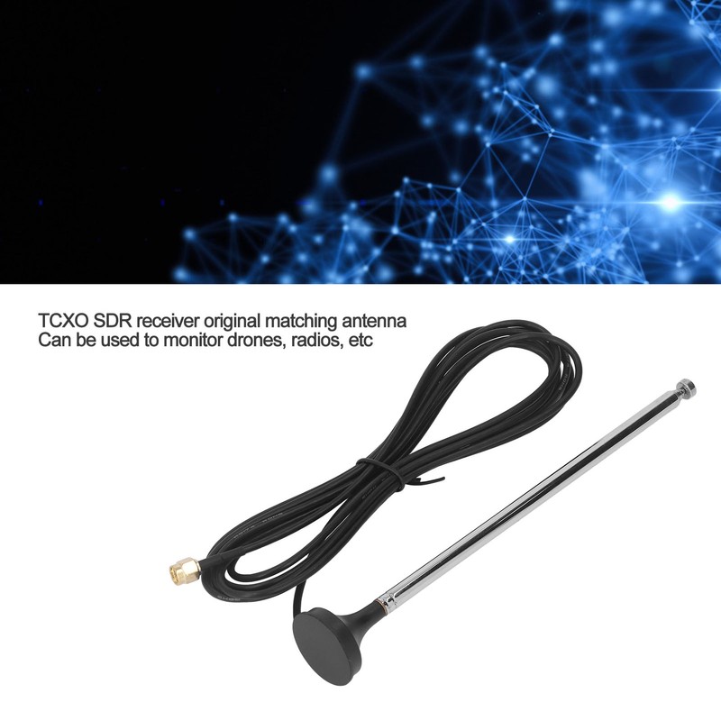 Receiver Supporting Antenna 0.1MHz to 1.7GHz TCXO SDR Receiver Antenna