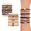 RIXERKOC Boho Hair Bobbles for Women, Dual-Use Bracelets and Hair