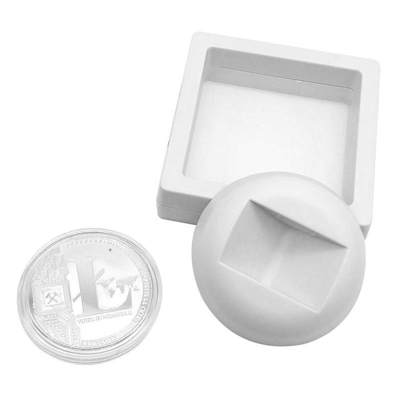 SUPIA Actual Physical Lite Coin with Silver Plating Display Iem