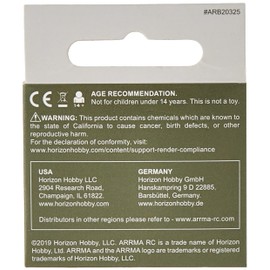 ARRMA ADS-15M V2 AR390139 Ads-15M V2 Metal Gear Waterproof Steering Servo (Includes Servo Horns & Hardware), Red, 15 kg