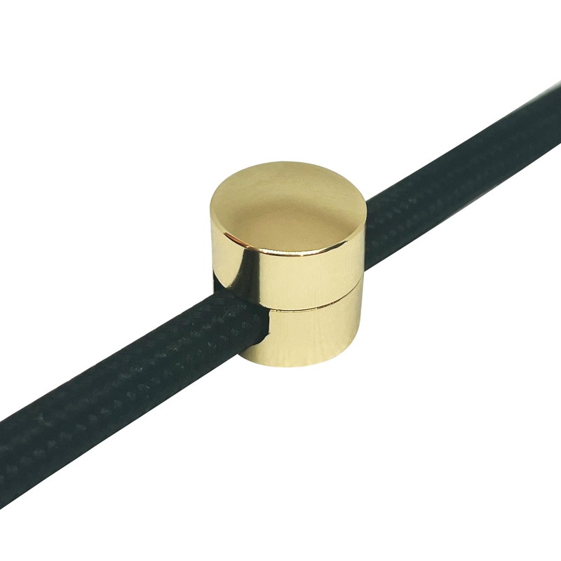 smartect Aluminium Wall and Ceiling Pins for Textile Cables [Pack