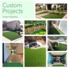 MEGAGRASS 5 x 8 Feet Artificial Grass Mat for Lawn/Deluxe