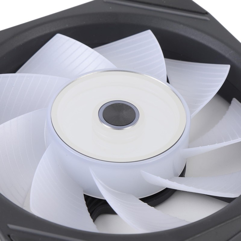 120mm Reverse Blade PC Case Fan, 4-Pin PWM, 3-Pin 5V