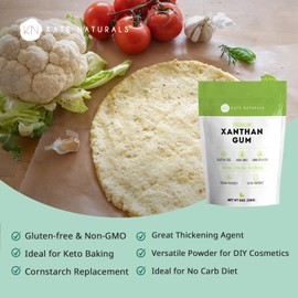 Kate Naturals Xanthan Gum for Baking, Ice Cream & Sauce Thickener (8oz, Gluten Free, Food Grade)