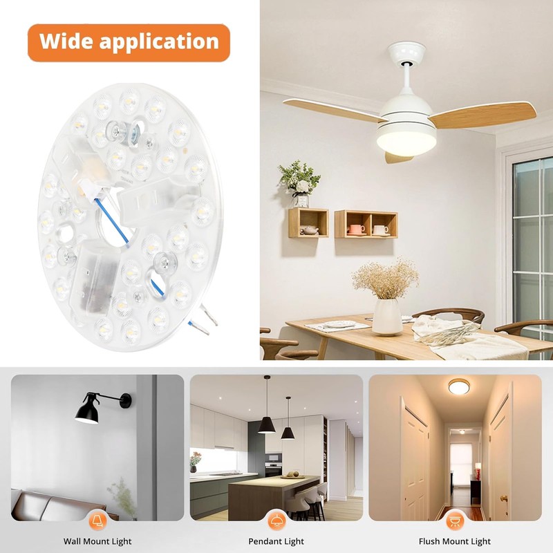 5.3 Inch Ceiling Fan LED LED Light Motor Replacement for