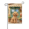 KEEPAEON Poodle Garden Flag 12x18 In Welcome Dog Flag Small