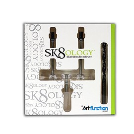 Sk8ology Skateboard Deck Wall Display Kit +Drill Bit for Collectible Skateboards