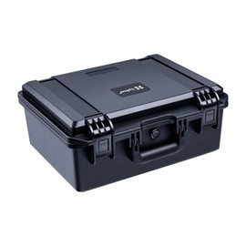 Lykus HC-3820 Waterproof Hard Case with Customizable Foam Insert, Interior Size 14.96x11.02x6.5 in, Suitable for camera, lens, drone, mic, flashlight, projector, electronics, tools, and more