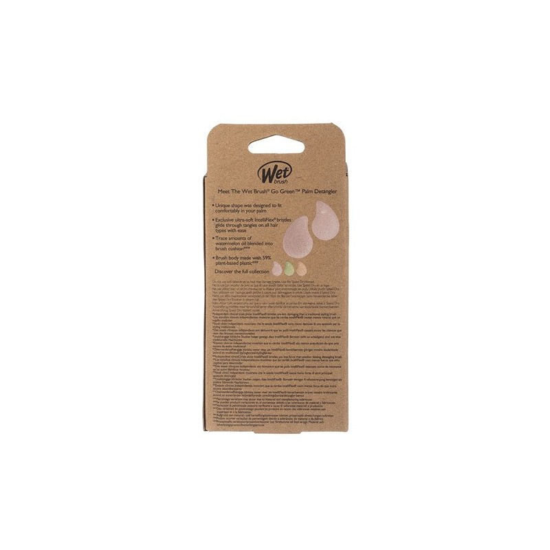 WetBrush Go Green Oil Infused Palm - Pink