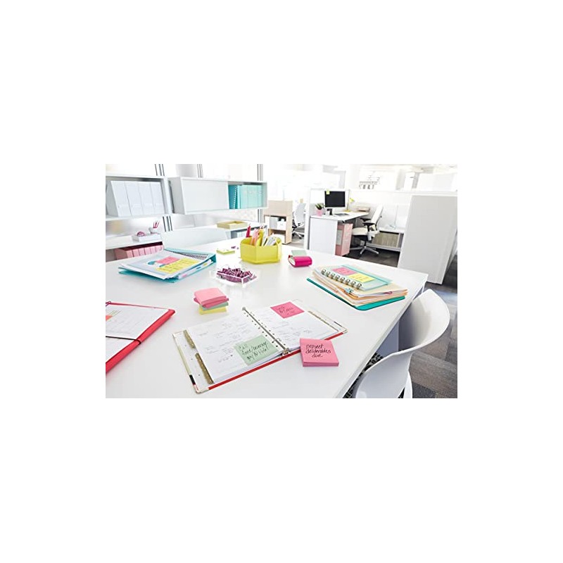 3M Post-it Notas Adhesivas Pop-up, Color Marseille, 3x3in, 6 blocks,100