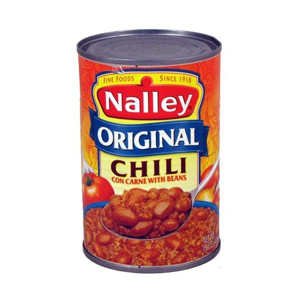 Nalley Chili w/ Beans Original - 15 oz (12 pack)