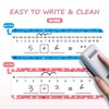 26 Pack Dry Erase Number Line Board Card 4”x12” Inch