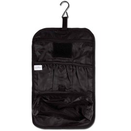 Mil-Tec Unisex - Adult 16004002 Toilet Bag, Black, One Size