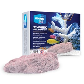 Magic Tank Rocks | Aquarium Rocks for Fish Tank Water Clarity Treatment | Clear Water Technology Fish Tank Rocks | Crystal Clear Aquarium Decor | Medium - 750-1,500 Gallons