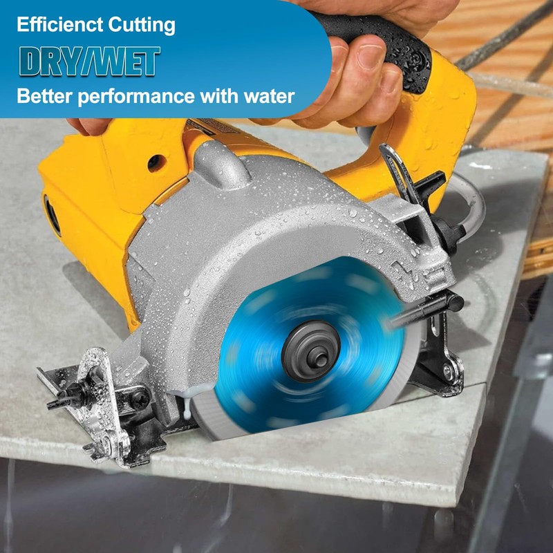 Uouteo 20 Pcs Diamond Saw Blade, 4.5 Inch Super Thin