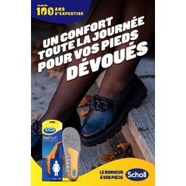 Scholl GelSoft Women's Professional Insoles Shoe Size 3-7 - 1 Pair