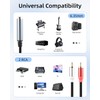 RIIEYOCA 6.35mm to 2 RCA Splitter Audio Cable,1/4 inch TRS