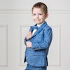 Hope & Henry Baby Boys' Classic Organic Chambray Suit Jacket,