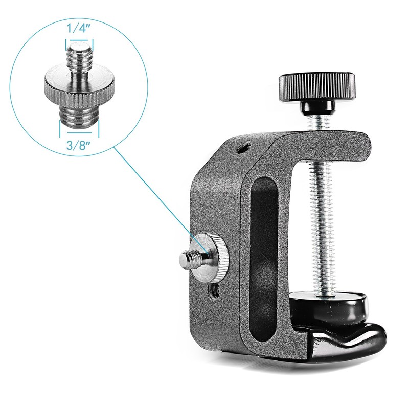 Neewer® 15 Pieces 1/4" 3/8"Metal Threaded Screw Converter Adapter for