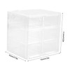 KOMBIUDA 6grids Drawer Organizer Acrylic Storage Compartments for Easy Access
