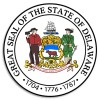 Kiwi Gifts Delaware State Seal Emblem - 3 Pack Circle Stickers 3 Inch - USA America