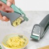 Premium Garlic Press Set, Stainless Steel Garlic Mincer and Garlic