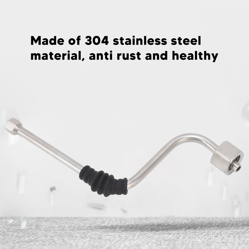 Stainless Steel Steam Wand Coffee Machine Steam Tube for DeLonghi