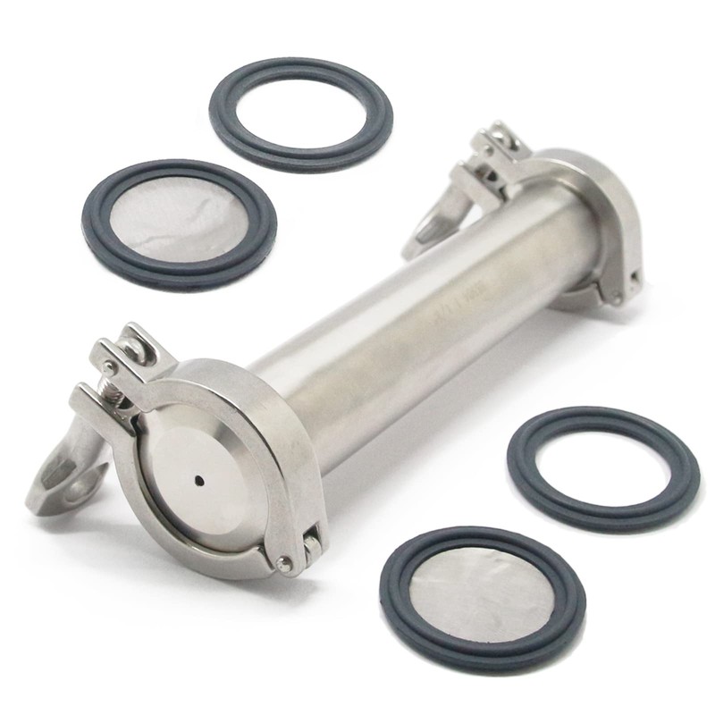 QiiMii Vacuum Chamber Tube, Stainless Steel 304, Open Blast Extractor,