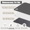 Large Pet Feeding Mat, Absorbent Quick Dry Dog Mat for