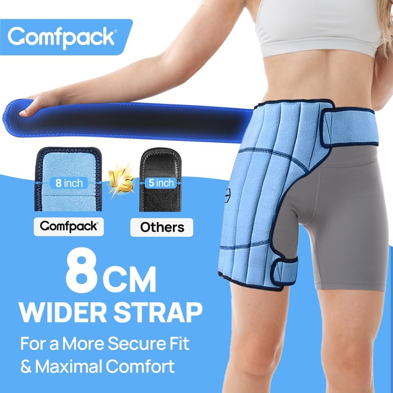 Comfpack Hip Ice Pack Warp, 2 Hours Long Lasting Cold