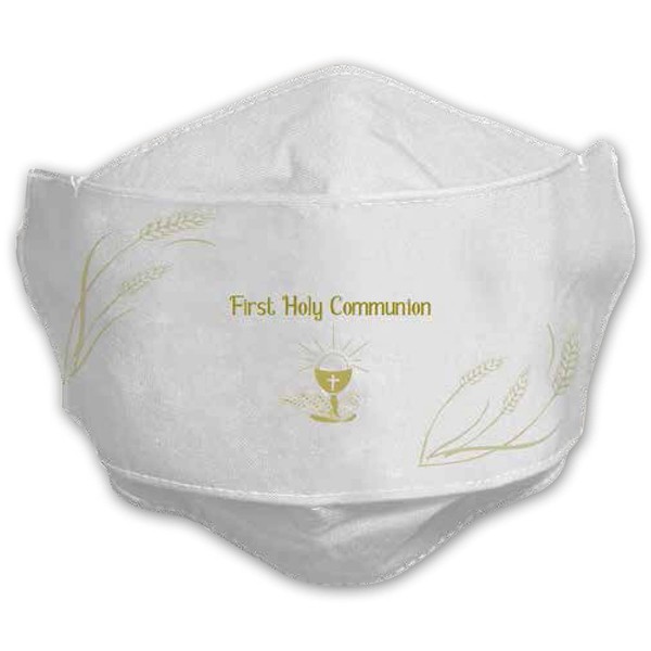Cathedral Art Abbey & CA Gift Child Size 1St Holy Communion Face Mask