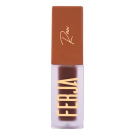 Lip Gloss Ferja Raw Café 5ml Brillo Hidratante Café