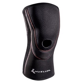 MUELLER Breathable Open Patella Knee Sleeve, X-Large, Black