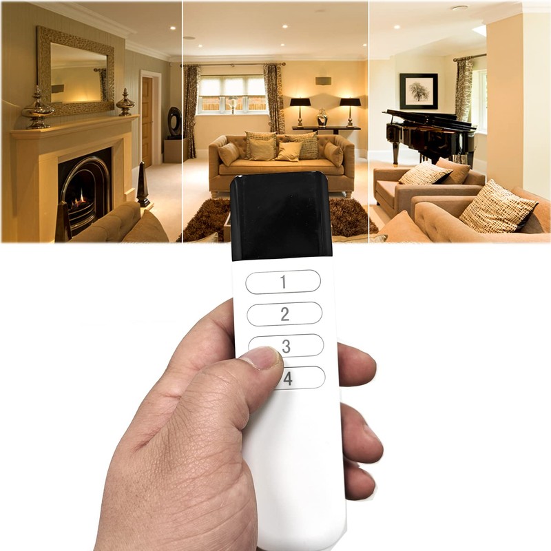 Wireless Zigbee Smart Button, 12 Scene Controller, 4-Way Remote Control