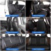 Car Seat Covers PU Leather Front Rear Protector 5-Seats FOR