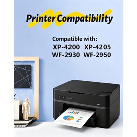 INSCMYK Remanufactured for 232XL for Epson XP-4200 Printer Ink Cartridges