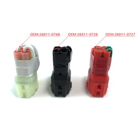 Acoplador de cable DFI de 3 colores para cable KAWASAKI KX250 KX250F KX250XC KX450 KX450F KX450SR KX450X de alambre, selección de modo, cable negro, selección de modo, selección de chasis blanco El equipo de un equipo de 1