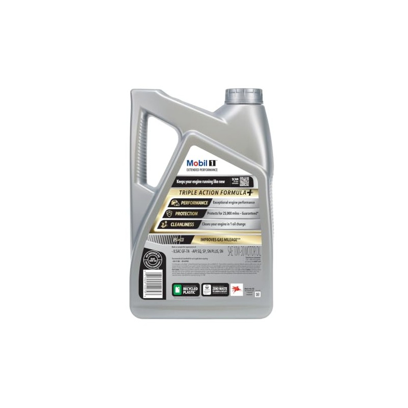 Mobil 1-120767-1 Rendimiento extendido 10W-30; 5QT