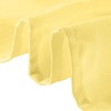 WedDecor 20 Inch Lemon Yellow Cotton Polyester Table Napkin for