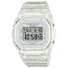 Casio BGD-565S-7JF Women's Skeleton Wristwatch, white skeleton, Compact size, water