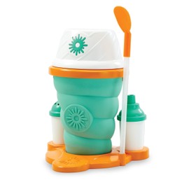 ChillFactor Ice Cream Maker with rapid freeze technology Make homemade ice cream in minutes Freeze Squeeze Enjoy Children's Kitchen toy for boys and girls