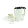 KitchenPerfected 1000w 0.9Ltr Corded Lightweight Travel Kettle with 2 cups