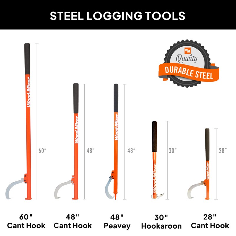 Wood-Mizer Steel Cant Hook (Steel, 28") - Built in The