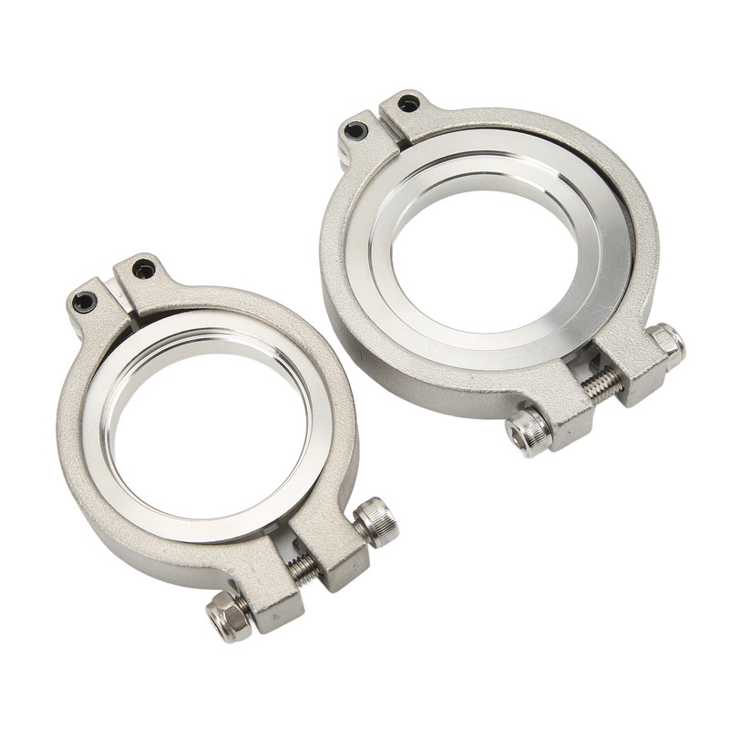 44 mm Wastegate V Band Clamp Set Stainless Steel Inlet